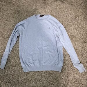 Classic Light Blue Crewneck Sweater